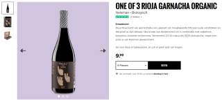 Rioja wijn voor €7,50 bij Neleman
