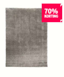 Tot 70% korting op vloerkleden bij de Gamma