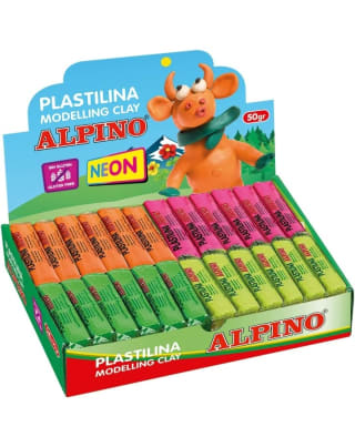 Alpino Plastilina 24 unidades por 8,16€.