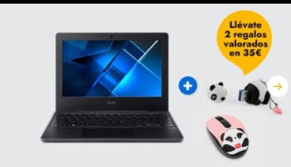 Portátil Acer TMB311-31 11.6 4/128GB + ratójn inalámbrico y memoria usb regalo por 299€