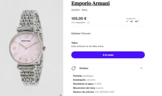 Reloj para Mujer Emporio Armani GIANNI por 105€