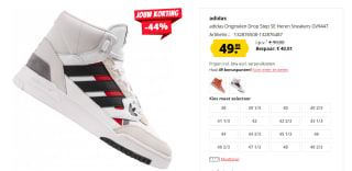 Adidas Drop Step Sneakers voor €49,95 bij Sport-korting