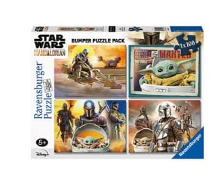 Puzzle marca Ravensburger Star Wars The Mandalorian de 400 piezas por 7,95€