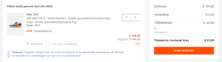 Zalando kortingscode voor 20% extra korting op geselecteerde Nike Air Max 90