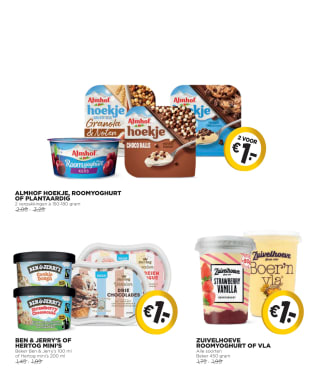 Jumbo actie de euro show 4 weken lang heel veel producten voor €1