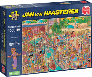 Jumbo Jan van Haasteren puzzel efteling Fata Morgana 68 x 49 cm 1000 stukjes voor €9,99 bij Amazon