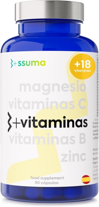 Multivitaminas y Minerales 90 Cápsulas Veganas y Sin Gluten por 6,64€