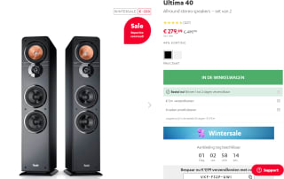 Teufel Ultima 40 speakers voor €279,99 bij Teufel