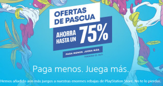 Descuento hasta 75% en PlayStation