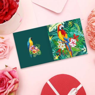 Rubye Diamond Painting - Wenskaarten - 15x15cm - 12 Stuks voor €9,95 bij Bol.com