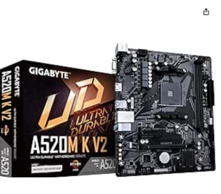 Gigabyte Placa Base AMD A520 Ultra por 46.72€