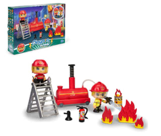 Pinypon Action- Bomba de agua y 2 Bomberos por 4.99€