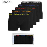 Jack & Jones Hombre Boxer Calzoncillos Pack 5 unids por 14,38€