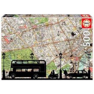 Puzzle marca Educa de 500 piezas modelo Hora punta por 4,90€