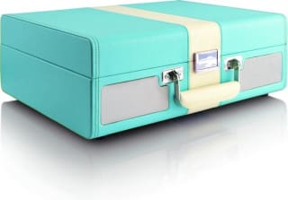 Classic Phono TT-33 Blue - Koffer Platenspeler met ingebouwde speakers en riemaandrijving voor €55,79 bij Bol.com