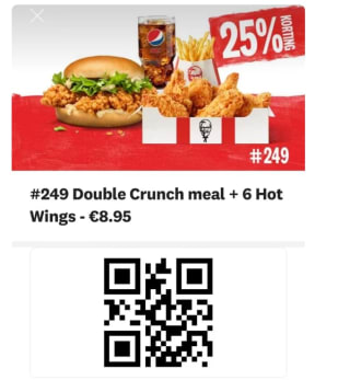 Kfc deals tot 35% korting via de app