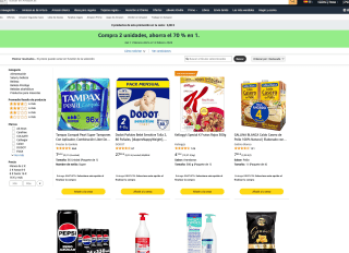 Compra 2 unidades, ahorra el 70 % en 1 en Amazon