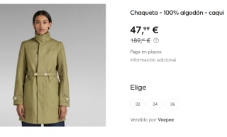 Chaqueta para Mujer G-Star Raw por 47.99€