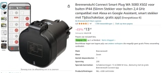 Brennenstuhl Connect Smart Plug WA 3000 XS02 voor €13,68 bij Amazon