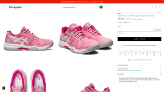 Zapatillas de pádel Asics GEL-Padel Pro 5 Mujer - 34,95€