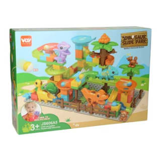 50% korting op Bouwset Blokken en Banen Dino bij Lobbes