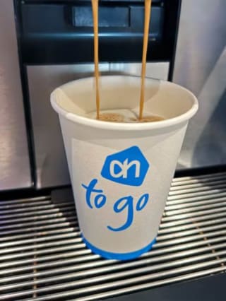 Cappucino voor €1 bij BP met AH to Go shop