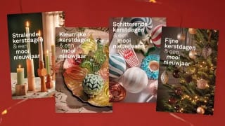 Ontvang 1 gratis kerstkaart van Karwei bij het brengen of afhalen van een pakket