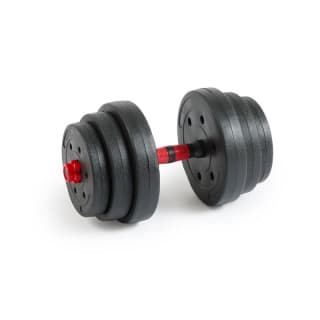 Halterset met stang, gewichten en kettlebell 18 kg voor €29,95 in de Action webshop
