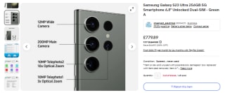 Enjoy Samsung Galaxy S23 Ultra 256GB 5G smartphone at eBay as low as £704.89