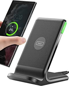 Cargador Inalámbrico Rápido, 15W Qi-Certified Wireless Charger por 8,99€
