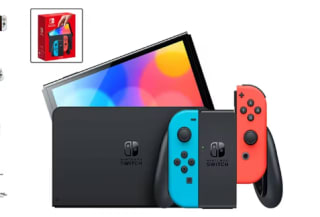 Nintendo Switch OLED Rood en Blauw Spelconsole Japanse versie voor €221,36 dmv code bij AliExpress