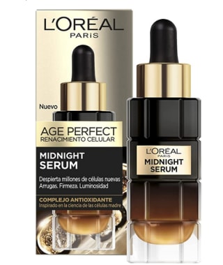 Serum Facial Noche L'Oreal Paris Midnight Serum Age Perfect Renacimiento Celular Con Complejo Antioxidante