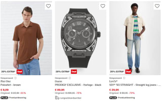 20% EXTRA korting bovenop de solden bij Zalando