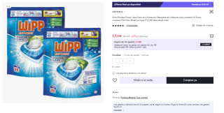 Pack 2 x 33 Capsulas de Wipp Express Power Caps por 13.99€ (Cuenta Nueva 8.4€)