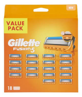 [België] 36 Gillette Fusion 5 mesjes voor €43,70 bij Colruyt