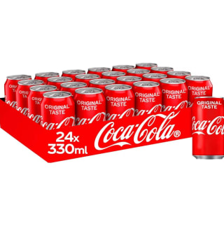 24 Latas De Coca Cola sabor original por 13,12€