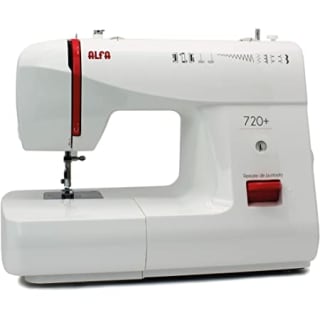 ALFA 720+ Máquina de Coser, Compuesto, Blanco, 30x19x41 cm por 99€