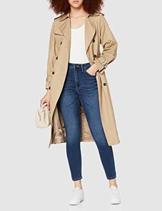 Wrangler Skinny dames jeans High Rise Cloud voor €16,22 bij Amazon NL