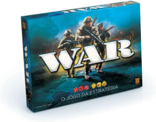 Jogo de Tabuleiro War da Grow - R$ 99,90