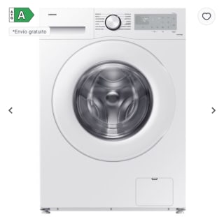 Lavadora SAMSUNG WW90CGC04DTHEC 9 kg A 1400 r.p.m. por solo 376€