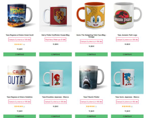 Compra dos tazas y ahorra un -15%