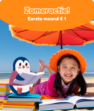 4 kinderboeken voor €1 bij Kwebbels (proefpakket)