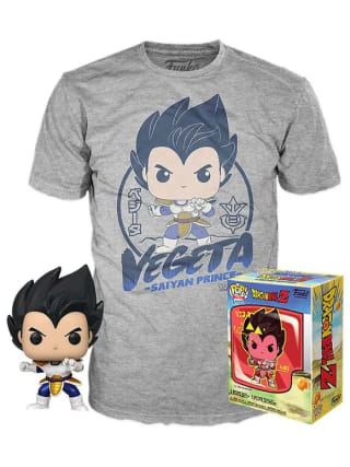 Camiseta y Funko Pop Vegeta Dragon Ball Z Special Edition 614 por 11,25€