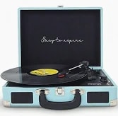 Tocadiscos Bluetooth Prixton VC400 con reproductor Bluetooth y USB por 42,17€