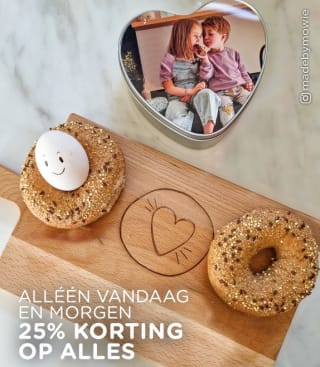 25% korting op alles bij Smartphoto