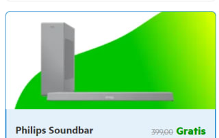 Gratis Philips tv of soundbar bij 1 jaar KPN thuis abonnement
