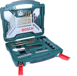 Bosch 50 uds. Set de brocas y puntas de atornillar X-Line de titanio por 15,99€