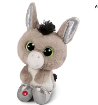 Peluche NICI Glubschis: El Original – El Burro Donki de Glubschis 15 cm por 5,18€