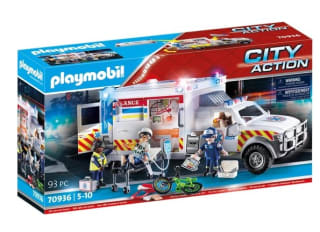 PLAYMOBIL City Action Reddingsvoertuig: US Ambulance - 70936 voor €34,79 bij Bol. en Amazon