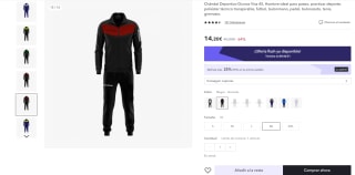 Chándal Deportivo Givova Visa 4S por 10,65€